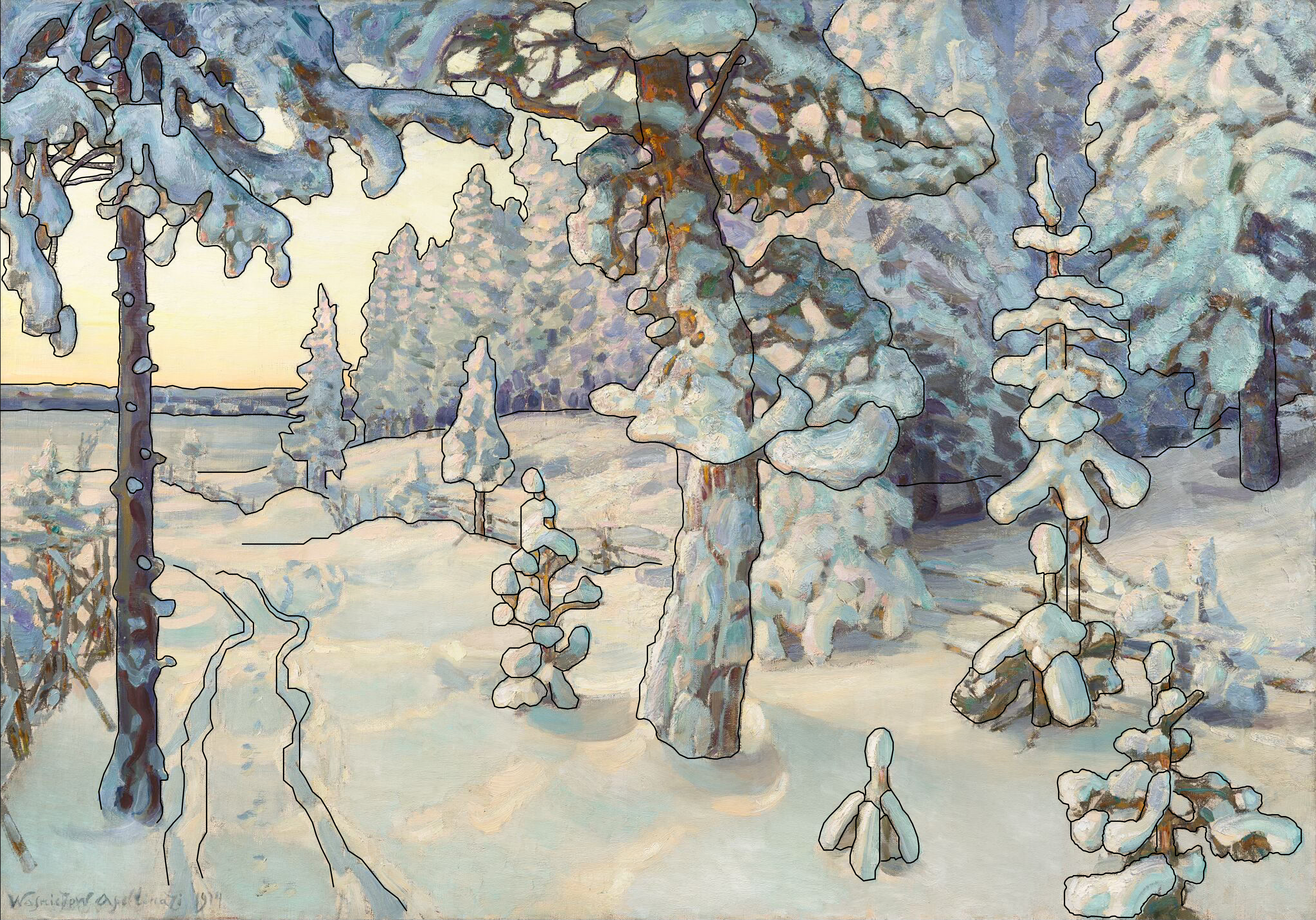 Раскрашиваем