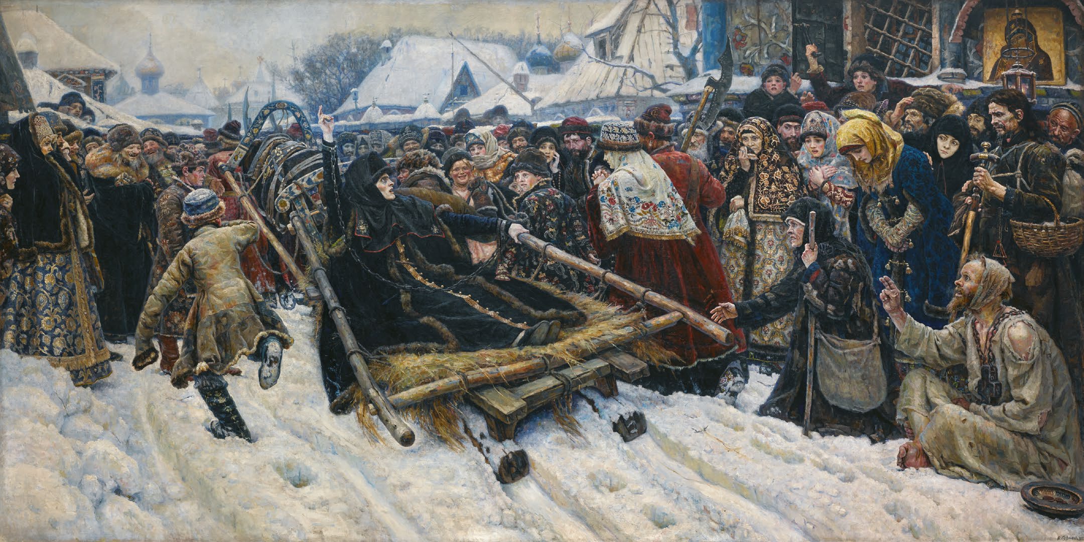 Василий Суриков. Боярыня Морозова. 