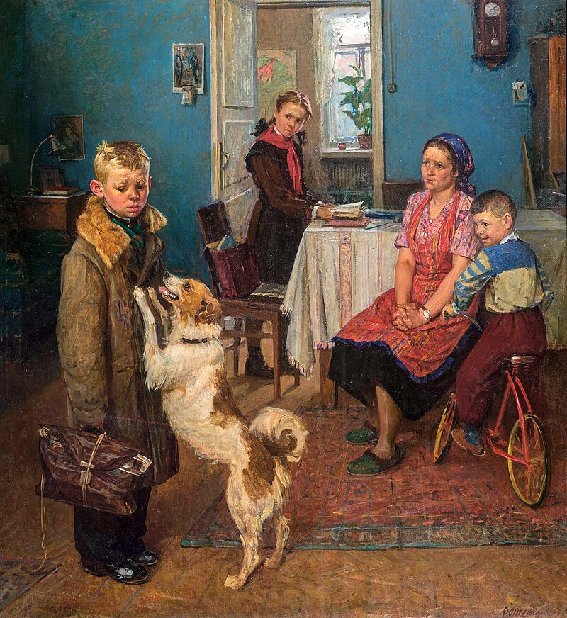Фёдор Решетников. Прибыл на каникулы